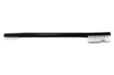 Image of Pro-Shot Double End Gun Brush Nylon, Gray Handle w/ White Bristles, M16