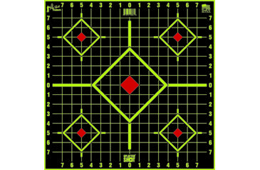 Image of Pro-Shot Pro-Shot Long Range Sight-in Splattershot Target, 17.75 inch, 5-Pack, 17.75SI-5PK, 17.75SI-5PK