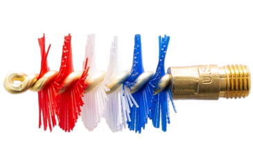 Image of Pro-Shot Nylon Patriot Bore Brush 12 GA Gun Cleaning Kit, Red, White, Blue PS12