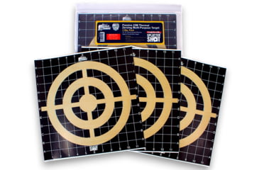 Image of Pro-Shot Passive 25m Thermal Zeroing SplatterShot Multi-Purpose Target, 3 Pack, 12x12in, TH-SI-12-50PK