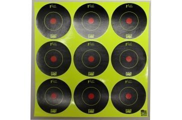 Image of Pro-Shot Pro-Shot Splatter Shot Bullseye, Green, 2in, 2B-Green-108, Green, Black, 2B-Green-108