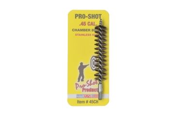 Image of Pro-Shot Pro-Shot Stainless Steel Chamber Brush .45 Revolver, Stainless Steel, 45CH