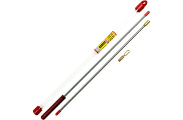 Image of Pro-Shot Two Piece Stainless Steel Shotgun Rod Plus Stationary Handle, 10 Gauge-.410 Bore, 36 in, Steel, 2PS-36-10/410