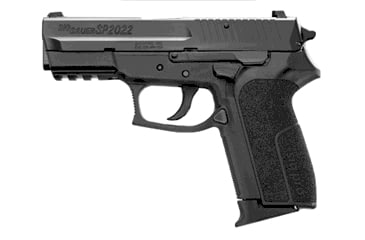 Image of SIG SAUER PRO SP2022 Pistol, .357 SIG, 3.9 in barrel, black polymer frame, integrated polymer grip, recoil operated semi-automatic, SIGLITE night sights, nitron finish slide, 12 round magazine, PRO SP2022-2-FRRMPG
