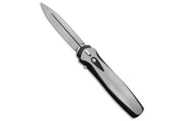 Image of Pro-Tech Pro-Tech Dark Angel Steel Custom OTF Automatic Knife 3.7" Satin, Gray, 154CM, adult, BHQ-9853
