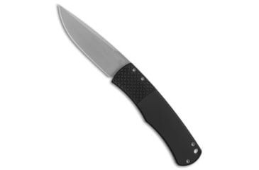 Image of Pro-Tech Knives Magic BR-1 Whiskers Automatic Folding Knife, 3.125in, 154CM, Drop Point Blade, Aluminum, Black Handle, Bead Blast, Black/Gray, 7.25 inch, BHQ-79747