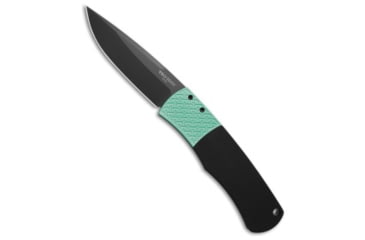 Image of Pro-Tech Knives Magic BR-1 Whiskers Automatic Folding Knife, 3.125in, 154CM, Drop Point Blade, Aluminum, Black/Blue Handle, AL, Black/Blue/Black Gray, 7.25 inch, BHQ-218826
