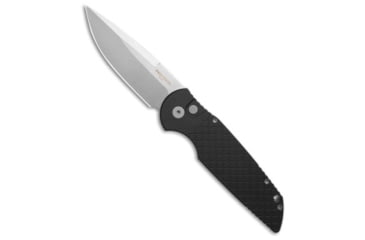 Image of Pro-Tech Pro-Tech Tactical Response TR-3 X1 Automatic Knife Fish Scale 3.5" Stonewash, Black, CPM MagnaCut, adult, BHQ-220726