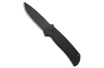 Image of Pro-Tech Knives Terzuola ATCF Operator Automatic Folding Knife, 3.50in, 154CM, Drop Point Blade, Aluminum, Black Handle, Black/Black, 7.92 inch, BHQ-211871