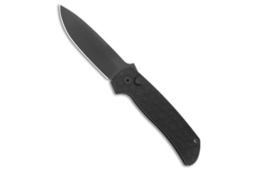 Image of Pro-Tech Knives Terzuola ATCF Operator Automatic Folding Knife, 3.50in, CPM S45VN, Drop Point Blade, Aluminum, Black Handle, Black/Black, 7.92 inch, BHQ-206064