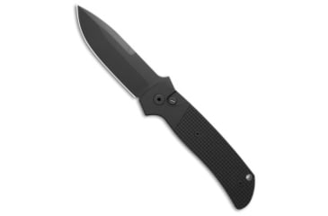 Image of Pro-Tech Knives Terzuola ATCF Operator Automatic Folding Knife, 3.50in, CPM MagnaCut, Drop Point Blade, G-10, Black Handle, Black/Black, 7.92 inch, BHQ-185864