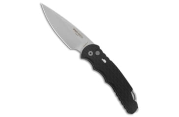 Image of Pro-Tech Knives TR-4.F5 Tactical Response Automatic Folding Knife, 4.00in, CPM MagnaCut, Drop Point Blade, Aluminum, Black Handle, Black/Gray, 9.25 inch, BHQ-92522
