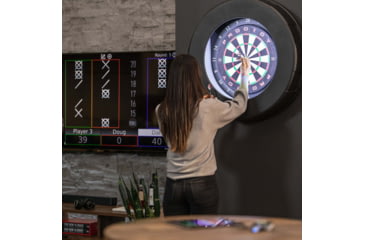 Image of Prodigy Prodigy Auto Score Bristle Dartboard System, Black, D9000W