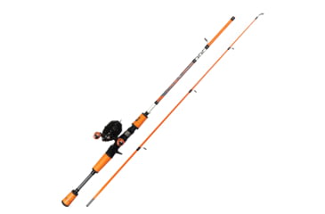 Image of ProFISHiency 5ft Hi-Viz Orange Premium Micro Spincast Combo, Multicolor, PRO5SCOG-ROW
