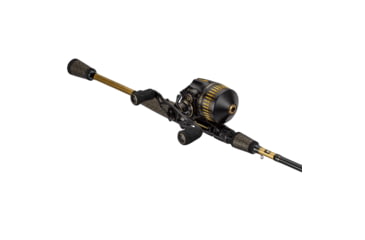 Image of ProFISHiency 6ft8in Sniper Spincast Combo, Black, Gold, Black, 2pc, SNIPERCB