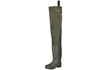 Image of Proline Green River Nylon Hip Wader - Rubber Sole - Men's, Green, US 13 71301-13