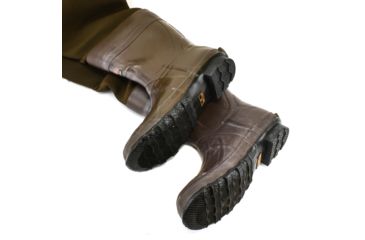 Image of Proline Marsh Creek Neoprene Chest Wader - Bootfoot - Men's, Dark Brown, US 10, NW9301-10