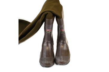Image of Proline Marsh Creek Neoprene Chest Wader - Bootfoot - Men's, Dark Brown, US 10, NW9301-10