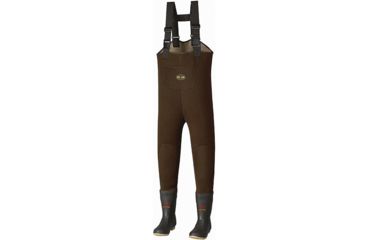 Image of Proline Marsh Creek Neoprene Chest Wader - Bootfoot - Men's, Dark Brown, US 07 NW9301-07