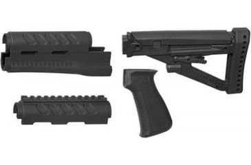Image of ProMag Archangel OPFOR Yugo PAP AK Furniture Kit w/Buttstock/Forend/Pistol Grip, Polymer, Black, AAPAP