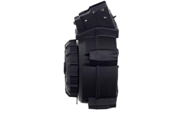 Image of ProMag Drum Polymer Rifle Magazine, AK-47, 7.62x39mm, 50-Round, Black, DRM-A9-50RD