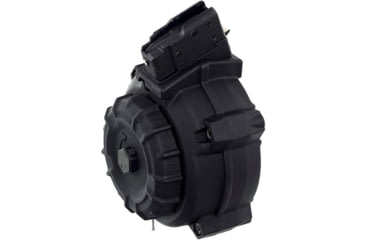 Image of ProMag Drum Polymer Rifle Magazine, AK-47, 7.62x39mm, 50-Round, Black, DRM-A9-50RD