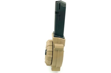 Image of ProMag Polymer Pistol Magazine, Glock 17/19, 9mm, 50-Round, Dark Earth, DRM-A11-FDE-50RD