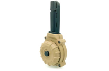 Image of ProMag Polymer Pistol Magazine, Glock 17/19, 9mm, 50-Round, Dark Earth, DRM-A11-FDE-50RD