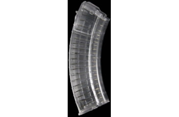 Image of ProMag Polymer Rifle Magazine, AK-47, 7.62x39mm, 30-Round, Clear, AK-A7-30RD