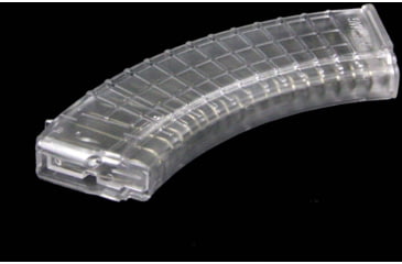 Image of ProMag Polymer Rifle Magazine, AK-47, 7.62x39mm, 30-Round, Clear, AK-A7-30RD