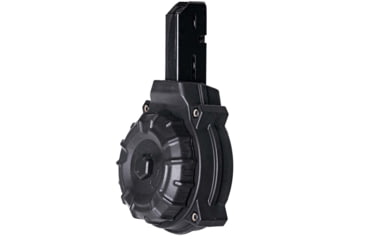 Image of ProMag Polymer Rifle Magazine, AR-15, 9mm Colt/SMG Type, 50-Round, Black, DRM-A10-50RD