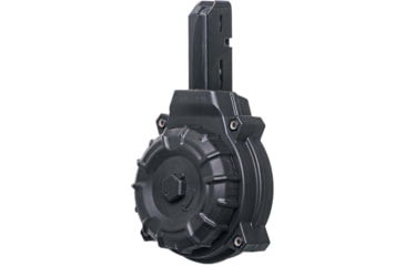 Image of ProMag Polymer Rifle Magazine, AR-15, 9mm Colt/SMG Type, 50-Round, Black, DRM-A10-50RD