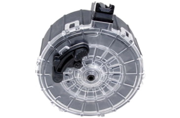 Image of ProMag Saiga 12 Gauge Drum Shotgun Magazine, Polymer, Black, 20 Round, Black, SAI-A6-20RD