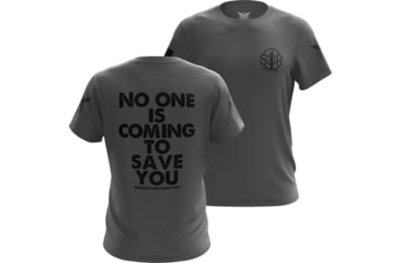 Image of Promo No One Is Coming to Save You Short Sleeve Shirt, no-one-is-coming-to-save-you-short-sleeve-shirt