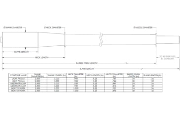 Image of Proof Research Barrel, Bolt, 224, 29 Length, 7 Twist, 4 Groove, Ss, Heavy Palma, 1.25 Breech, 102824