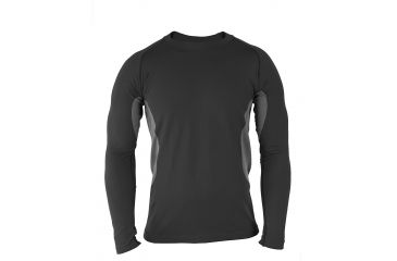 Image of Propper Adventure Tech Level II L/S Top, 95/5 Polyester/XStatic (M), Size Size Small, Color Black