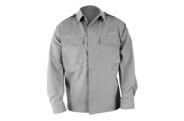 Image of Propper BDU 2-Pocket Coat, 65/35 Poly/Cotton Battle Rip, Size Extra Small-Regular, Grey