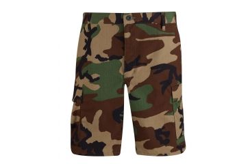 Image of Propper BDU Cotton Ripstop Shorts w/Zip Fly, Woodland, Large