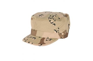 Image of Propper BDU Twill Patrol Cap, 60/40 Cotton/Polyester, Extra Large, 6-Color Desert - F550512-XL-271