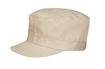 Image of Propper BDU Twill Patrol Cap, 60/40 Cotton/Polyester, Extra Large, Khaki - F550512-XL-250