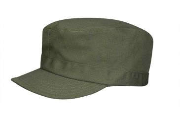 Image of Propper BDU Twill Patrol Cap, 60/40 Cotton/Polyester, Extra Large, Olive Green - F550512-XL-330
