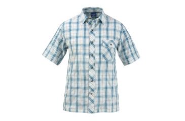 Image of PROPPER Covert Mens Plaid Button Up Shirt, Mallard Plaid, 2XL F53520V4712XL