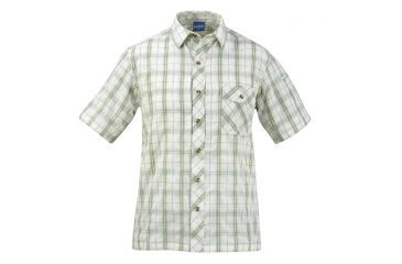 Image of PROPPER Covert Mens Plaid Button Up Shirt, Sage Plaid, 2XL F53520V3172XL
