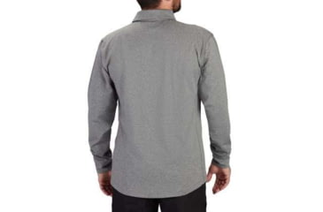 Image of Propper EdgeTec Long Sleeve Polo - Mens, Heather Grey, 5XL, F58245M0235XL