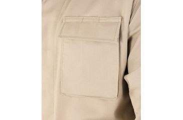 Image of Propper Genuine Gear BDU 4-Pocket Coat, 65/35 Poly Cotton Twill, XXL - Regular, Khaki
