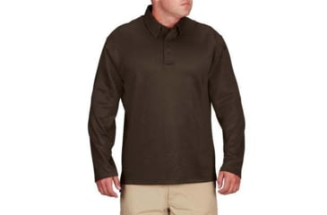 Image of Propper I.C.E. Performance Long Sleeve Polo - Mens, Brown, 3XL, F5315722323XL