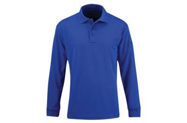 Image of Propper Long Sleeve Uniform Polo - Mens, Cobalt, 7XL, F53564C4527XL