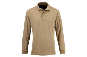 Image of Propper Long Sleeve Uniform Polo - Mens, Silver Tan, Large, F53564C226L