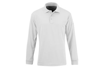 Image of Propper Long Sleeve Uniform Polo - Mens, White, Medium, F53564C100M