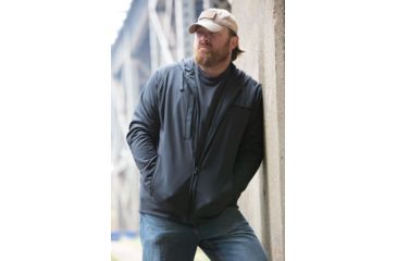 Image of Propper Mens 314 Hooded Sweatshirt Poly Black M F54900W001M